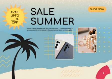 during great summer sale, you can avail upto ___ % off on mobiles & accessories. (fill in the blank)